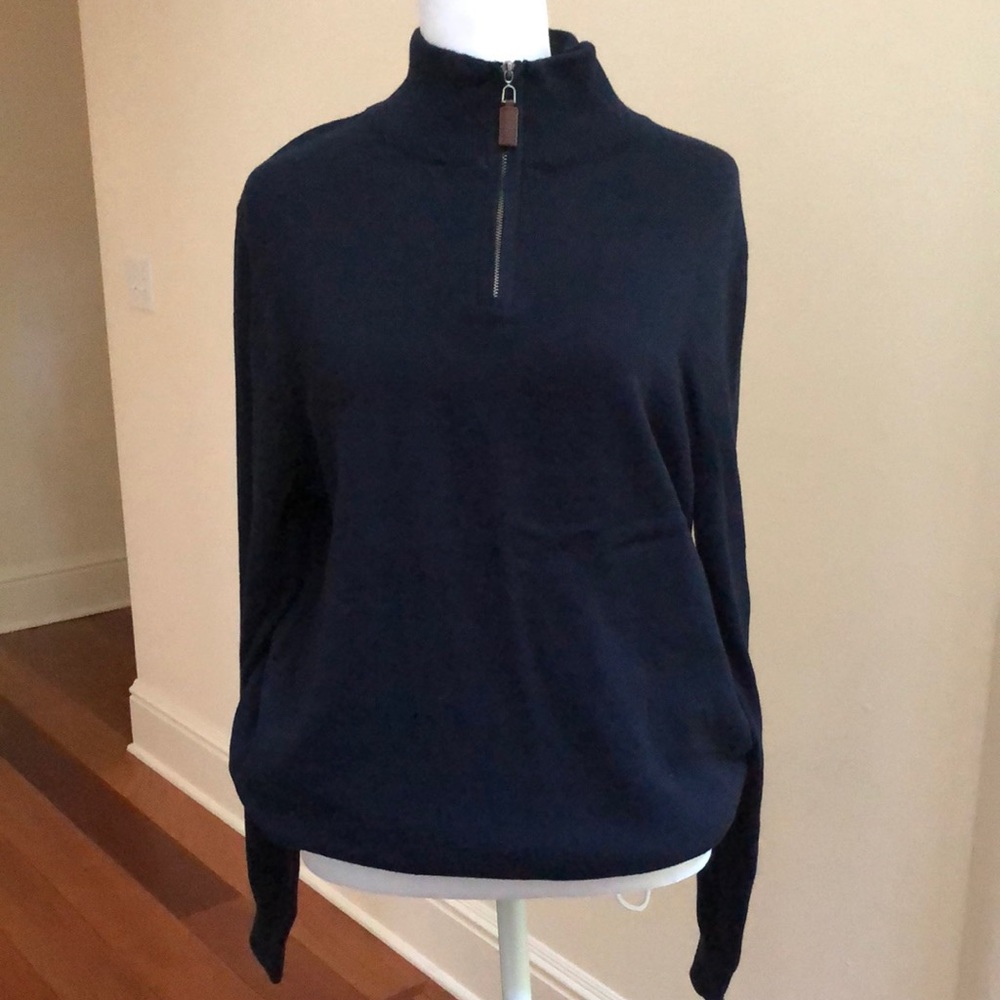 Mark Law blue sweater. Size M. Good condition.